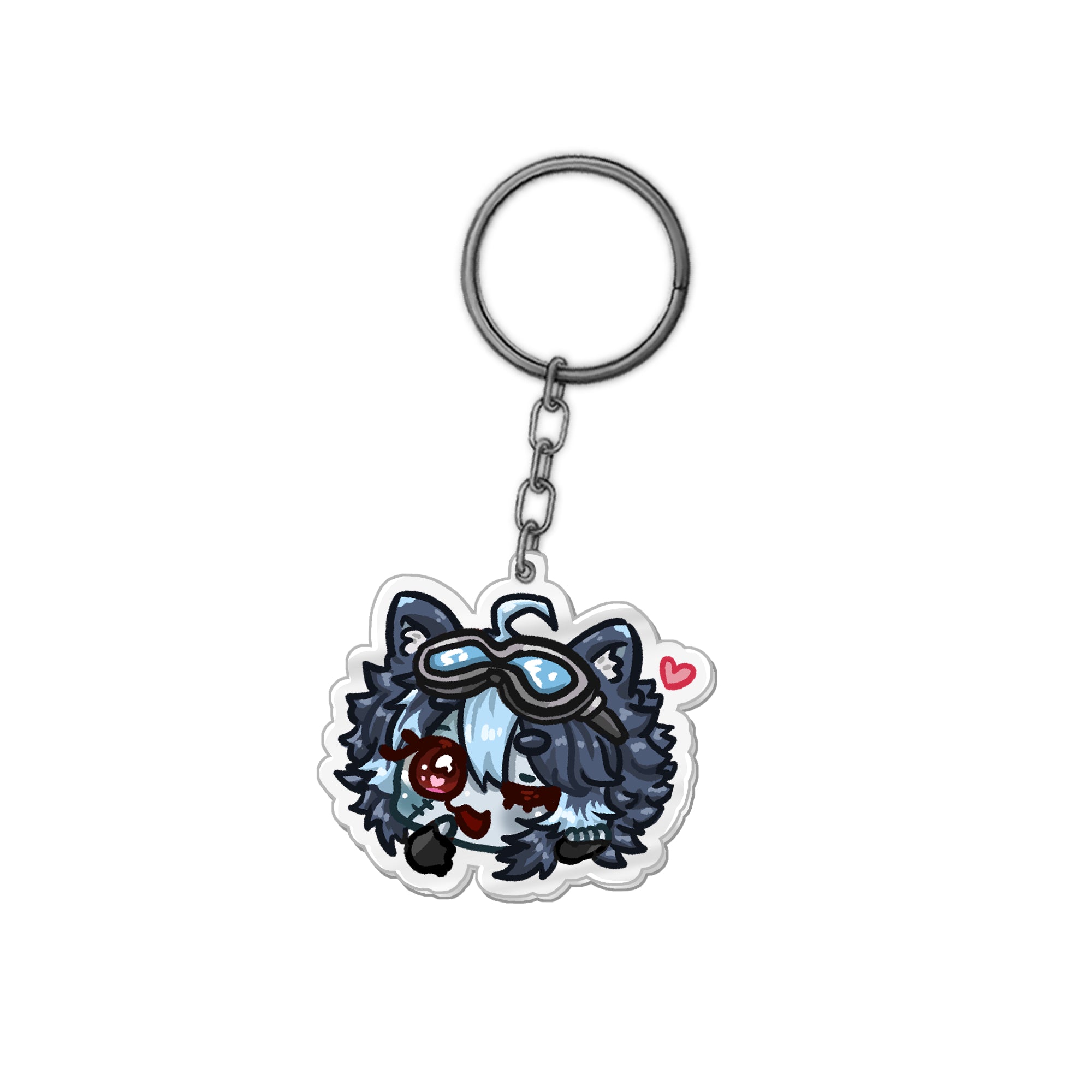 Plushiesuccubus Winking Acrylic Keychain – UwU Market