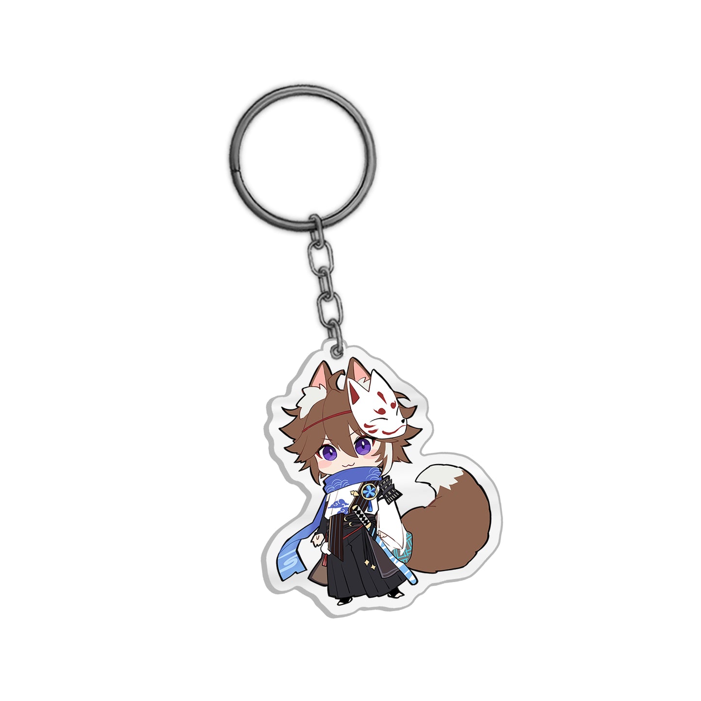 Kumotsune Chibi Kumo Keychain