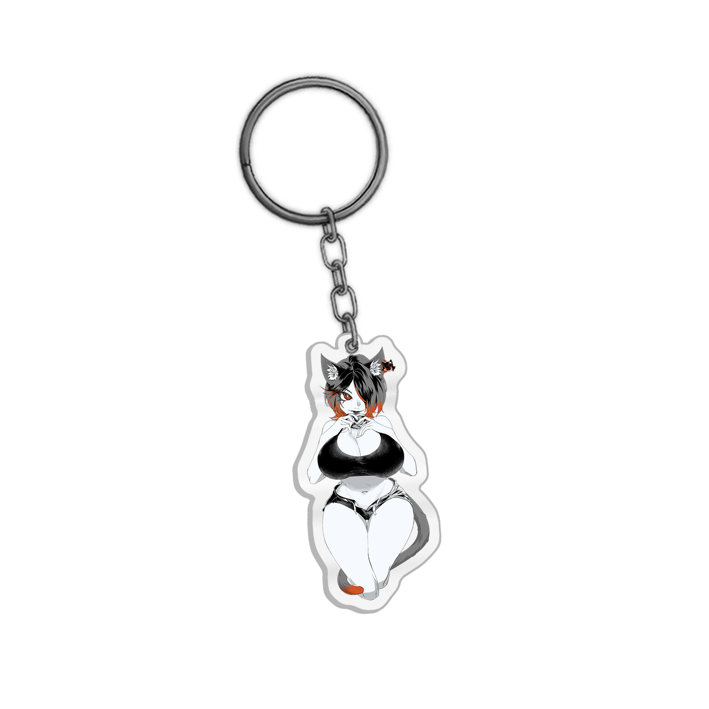 Catzy Neko Nuggs Keychain