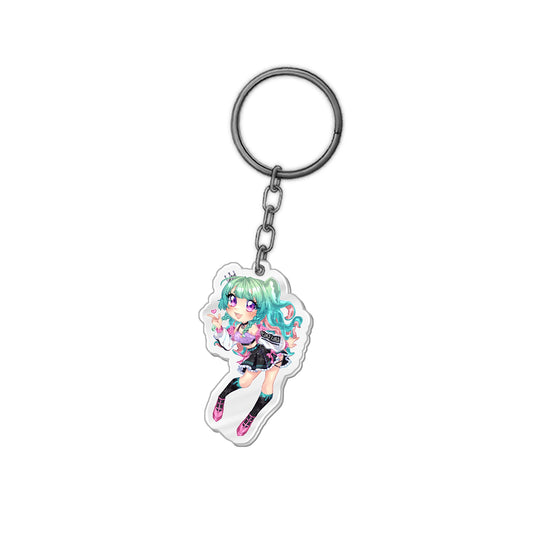 Cali_Calypso Hearts Acrylic Keychain