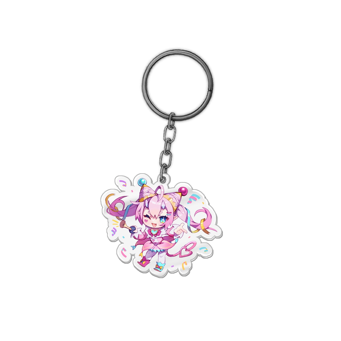 Chibidoki Celebration Keychain