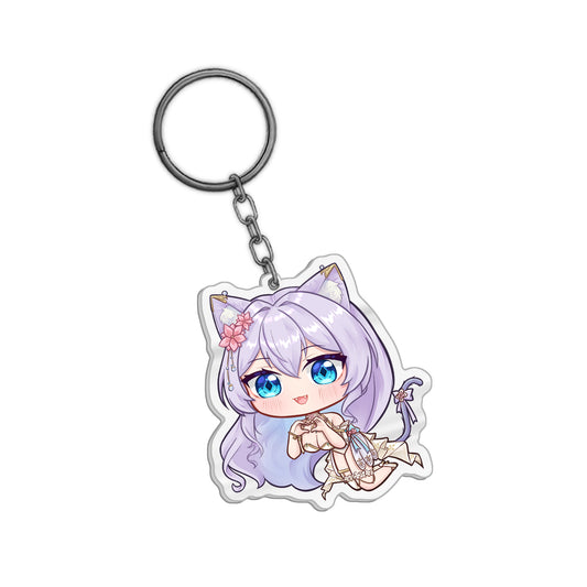 meowjennycat Love Keychain