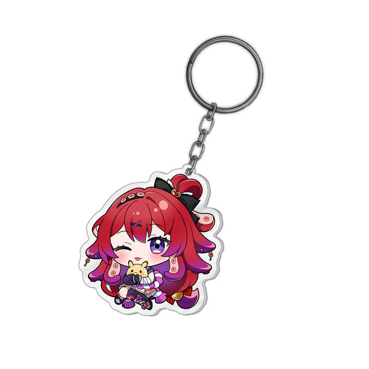 BerryCrepe Wink Acrylic Keychain