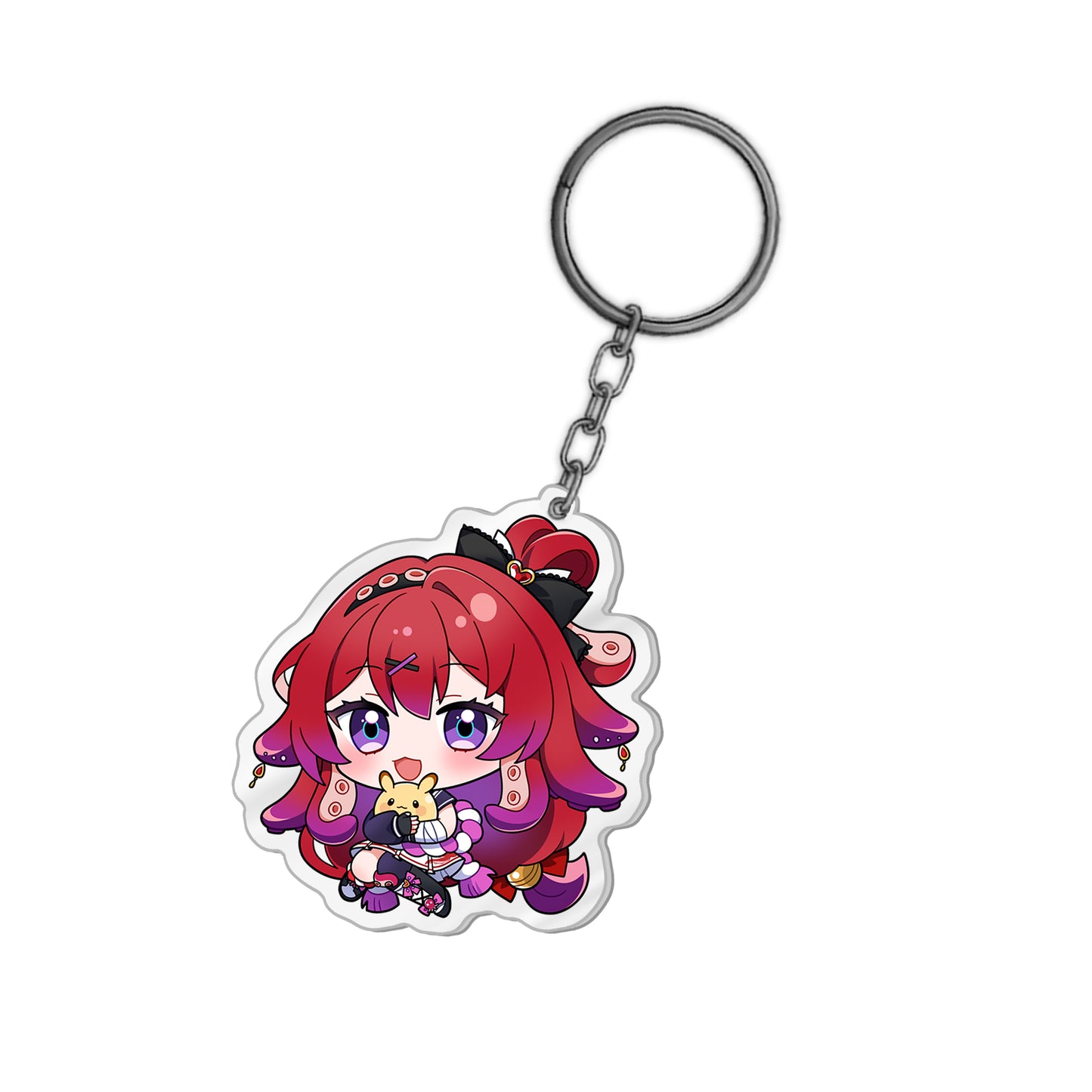 BerryCrepe Chibi Acrylic Keychain