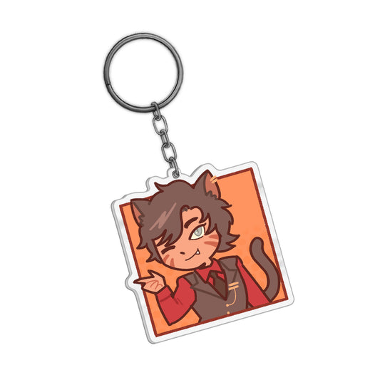 TaigaChama Wink Keychain