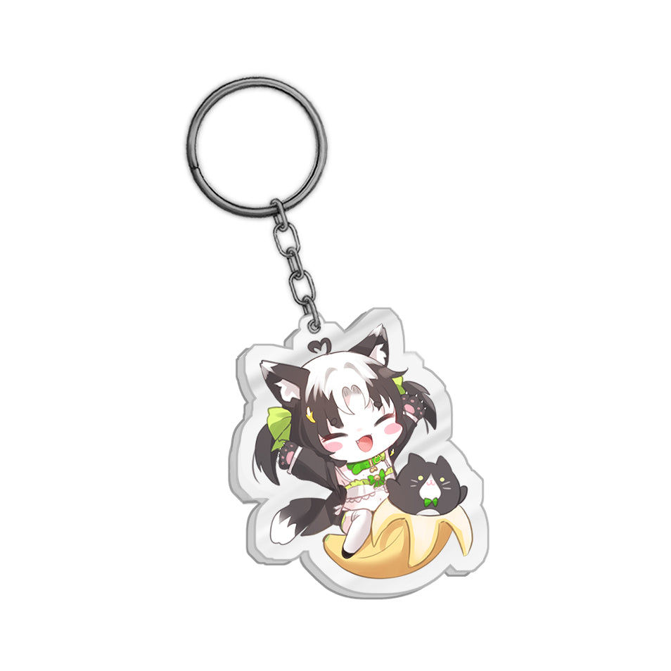 Anya Excitement Acrylic Keychain