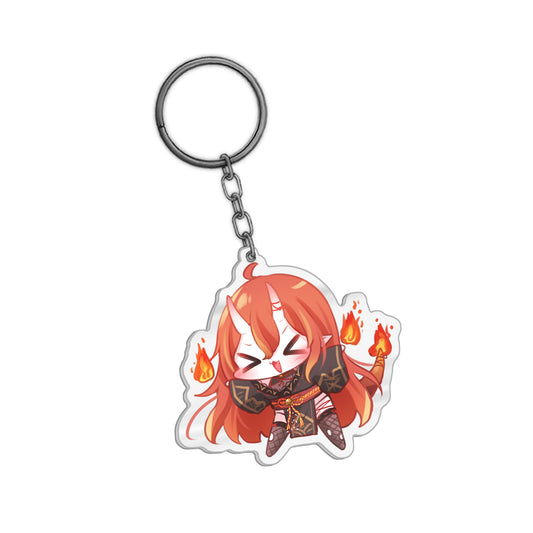 FireOniRei Chibi Keychain