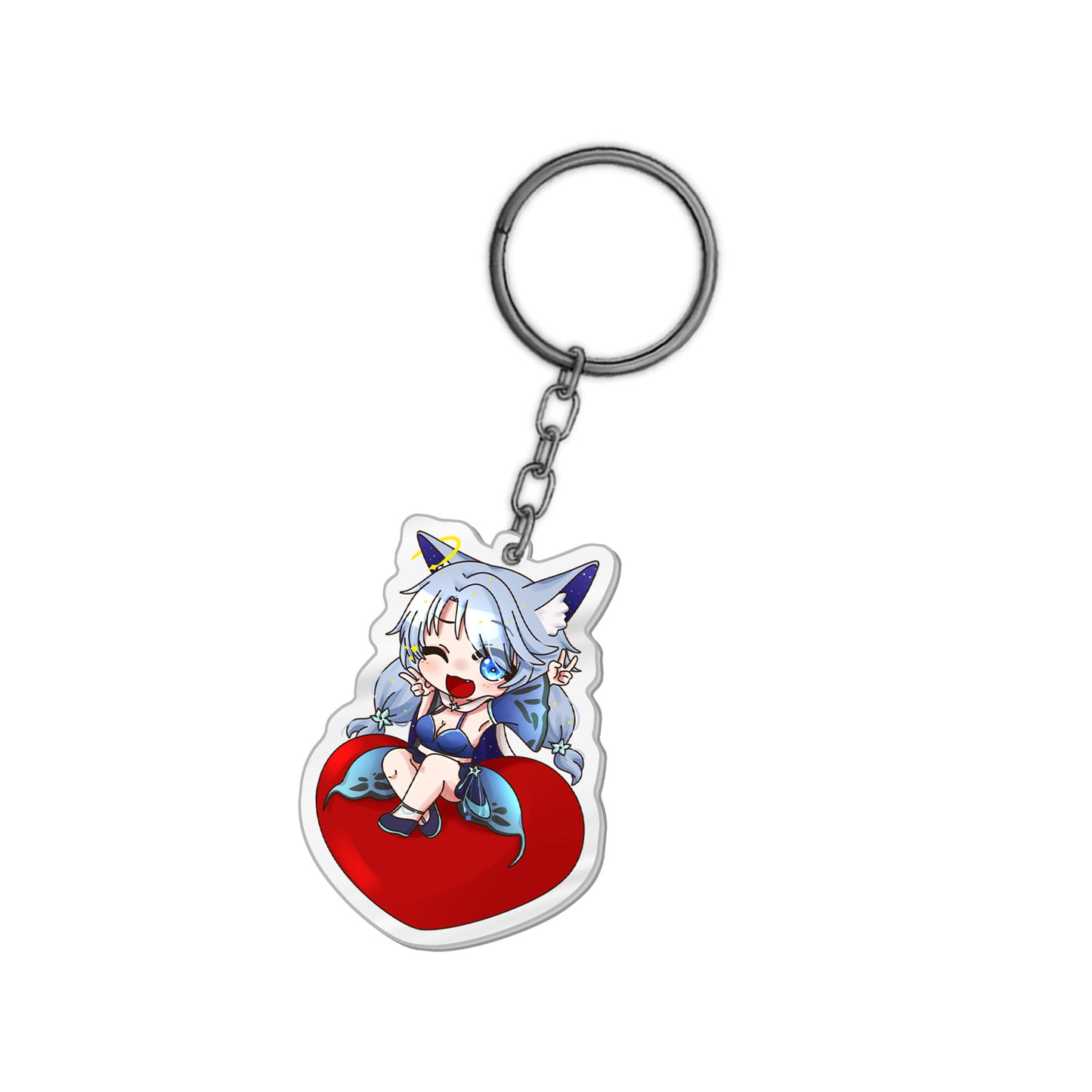 LunaChifuyu Chibi Keychain