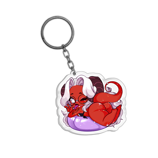 Melissa Belladonna Chibi Floaty Keychain