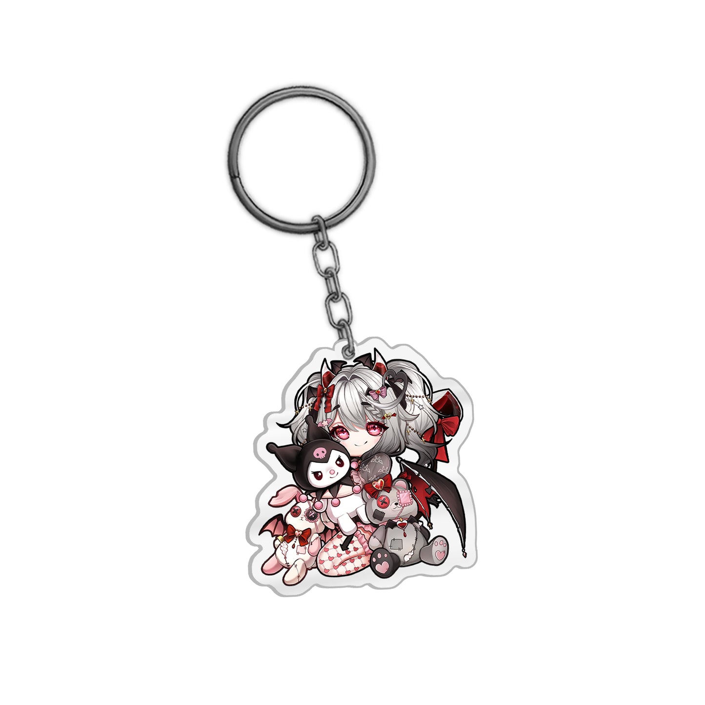 Cupie Plush Cuddles Keychain