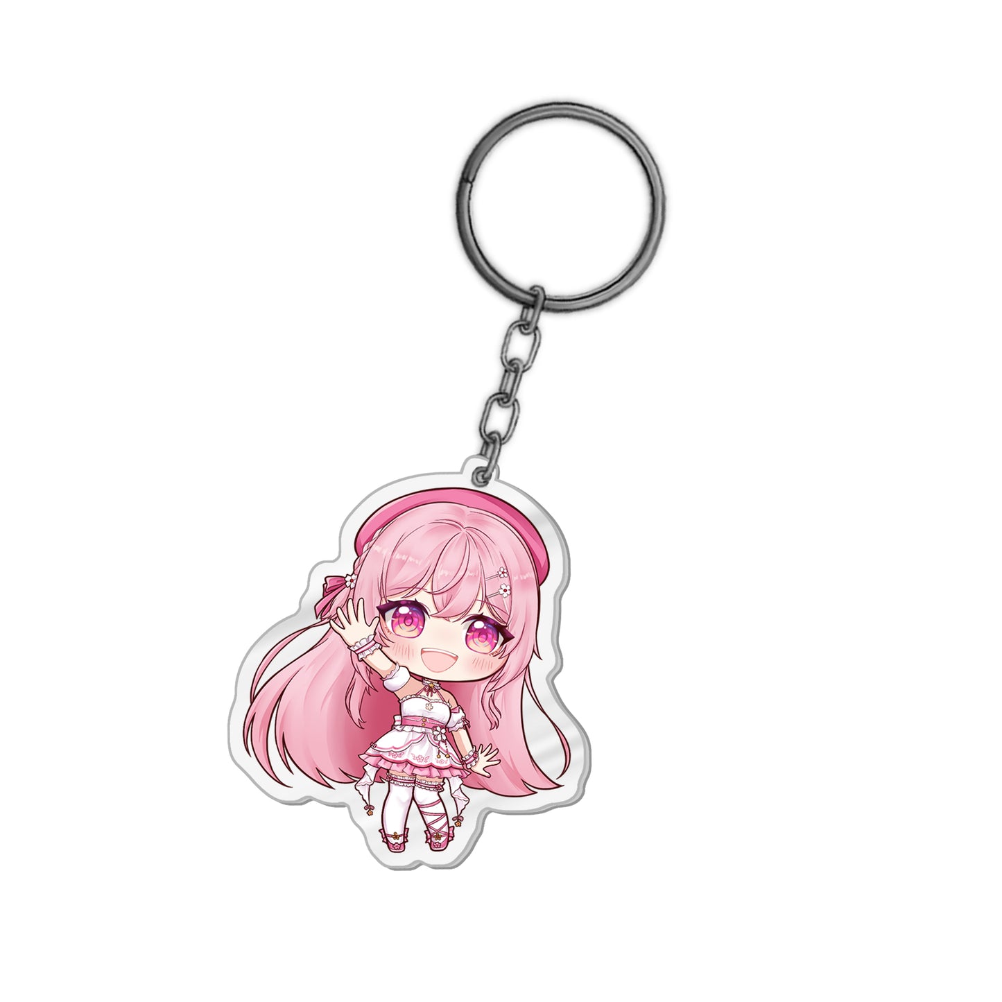 PinkSheep Chibi Keychain