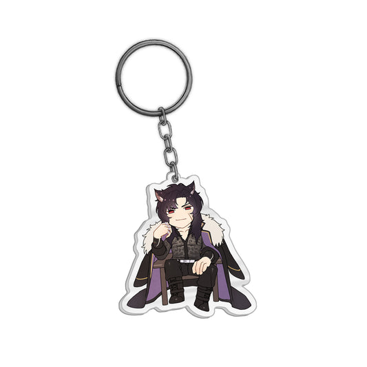 KeiManeki Smug Boss Keychain