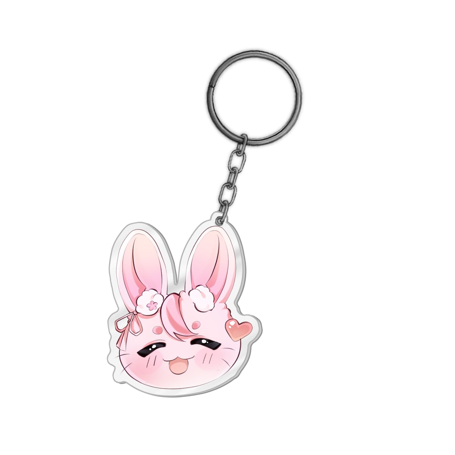 LewnaBun Chibi Bunny Keychain