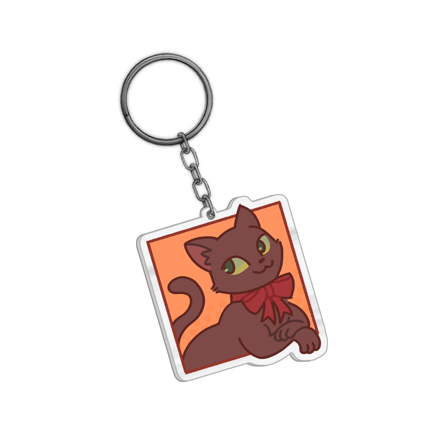 TaigaChama Kitty Keychain