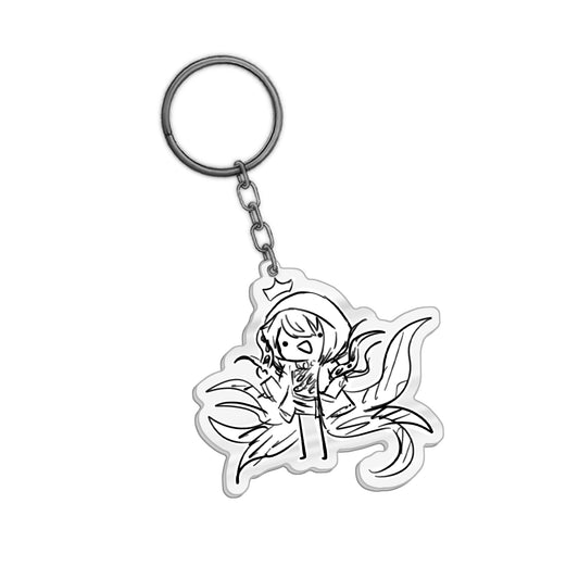 Merpperoni Derp Keychain