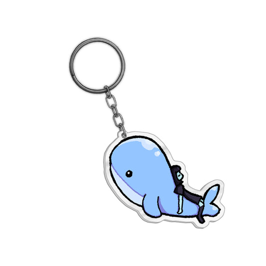 Cvnka Blue Whale Keychain