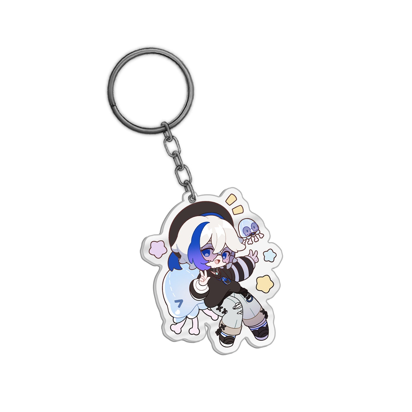 KurageKai Casual Keychain