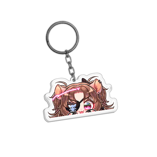 Kyoharu Peeking Keychain