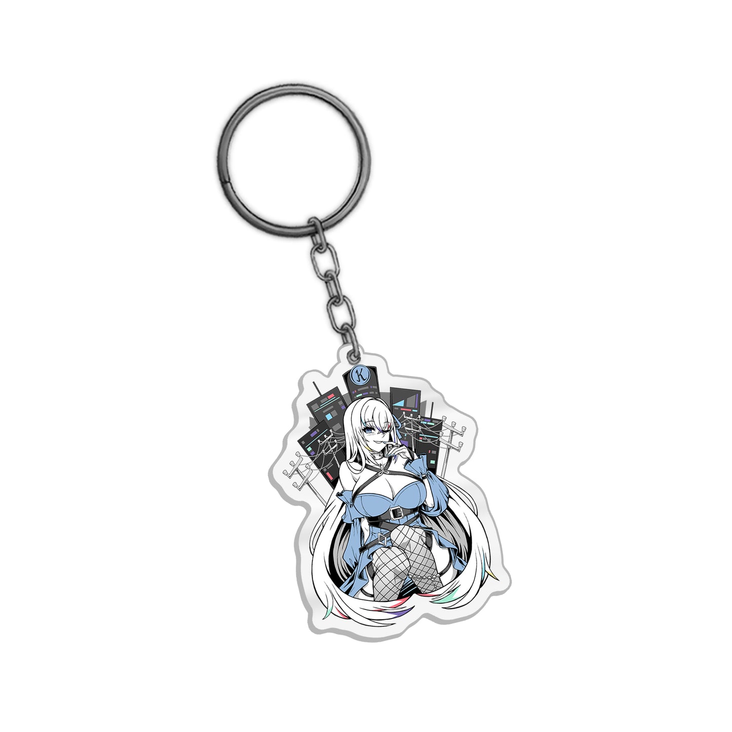 Kattarina Qutie City Lights Keychain