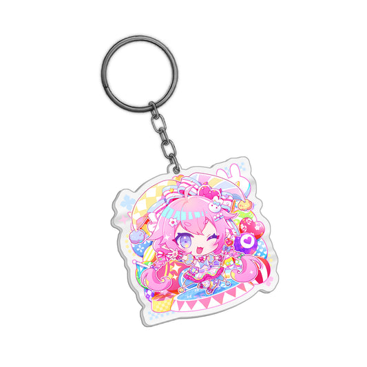 Chibidoki Jester Keychain