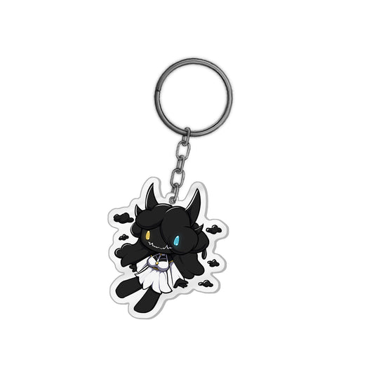 T0RNBUBBL3 Spooky Cloud Keychain