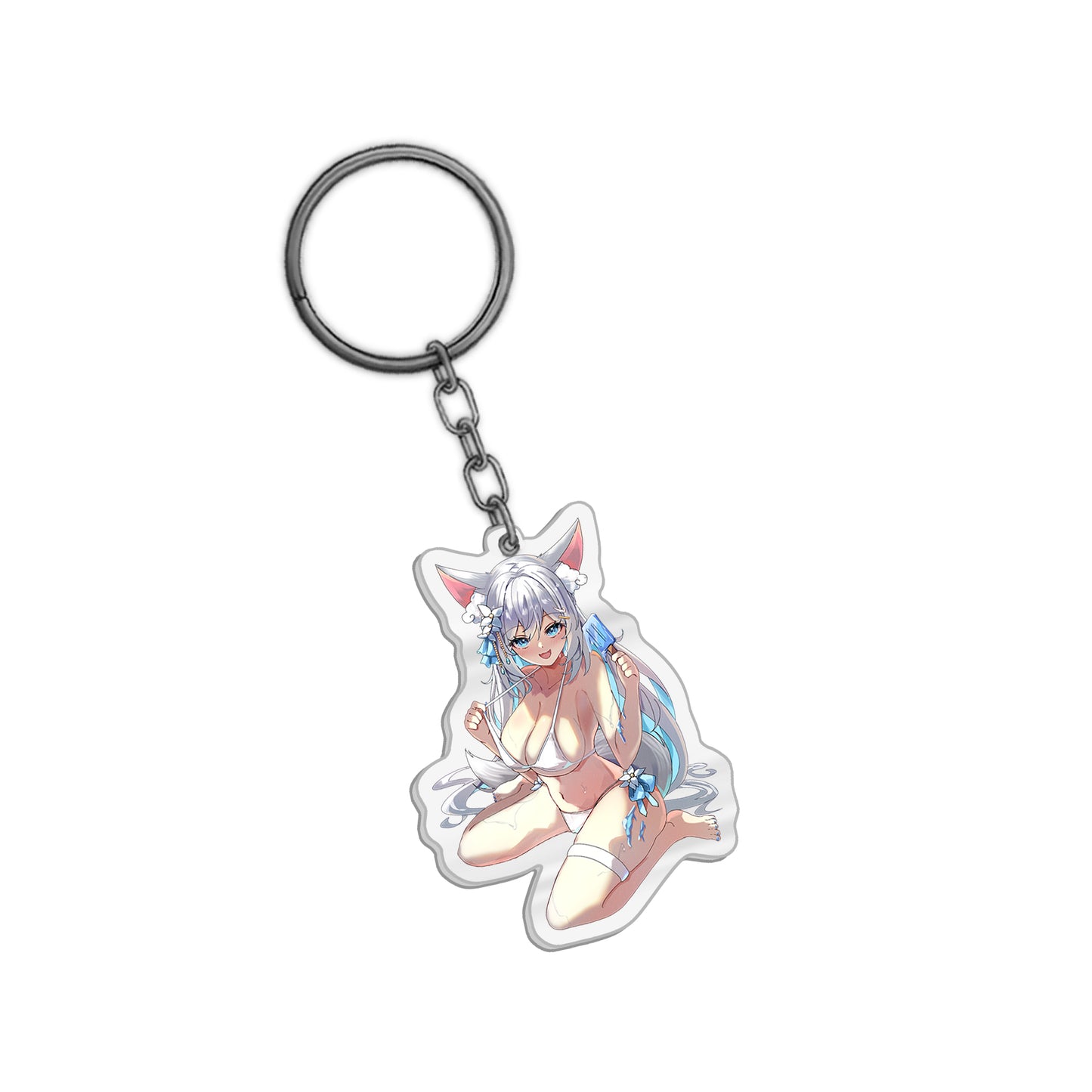 Vulpixsi Summer Fun Acrylic Keychain