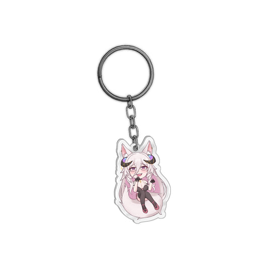 Fraeya Fluffy Degenerate Keychain