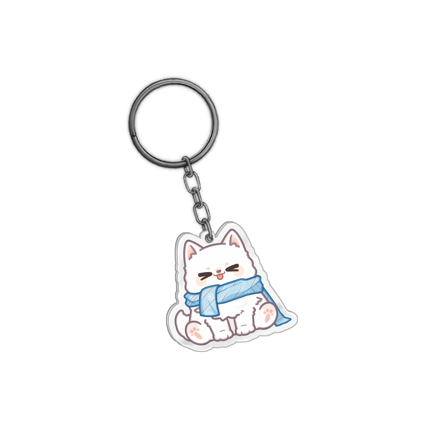YukineOlwin Puppy Blep Keychain