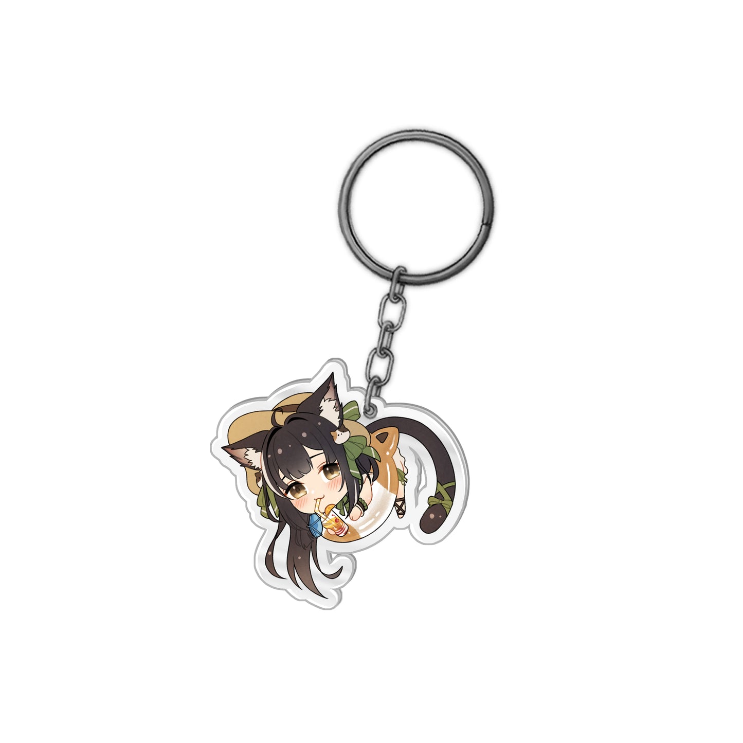 liljuju Chibi Summer Keychain