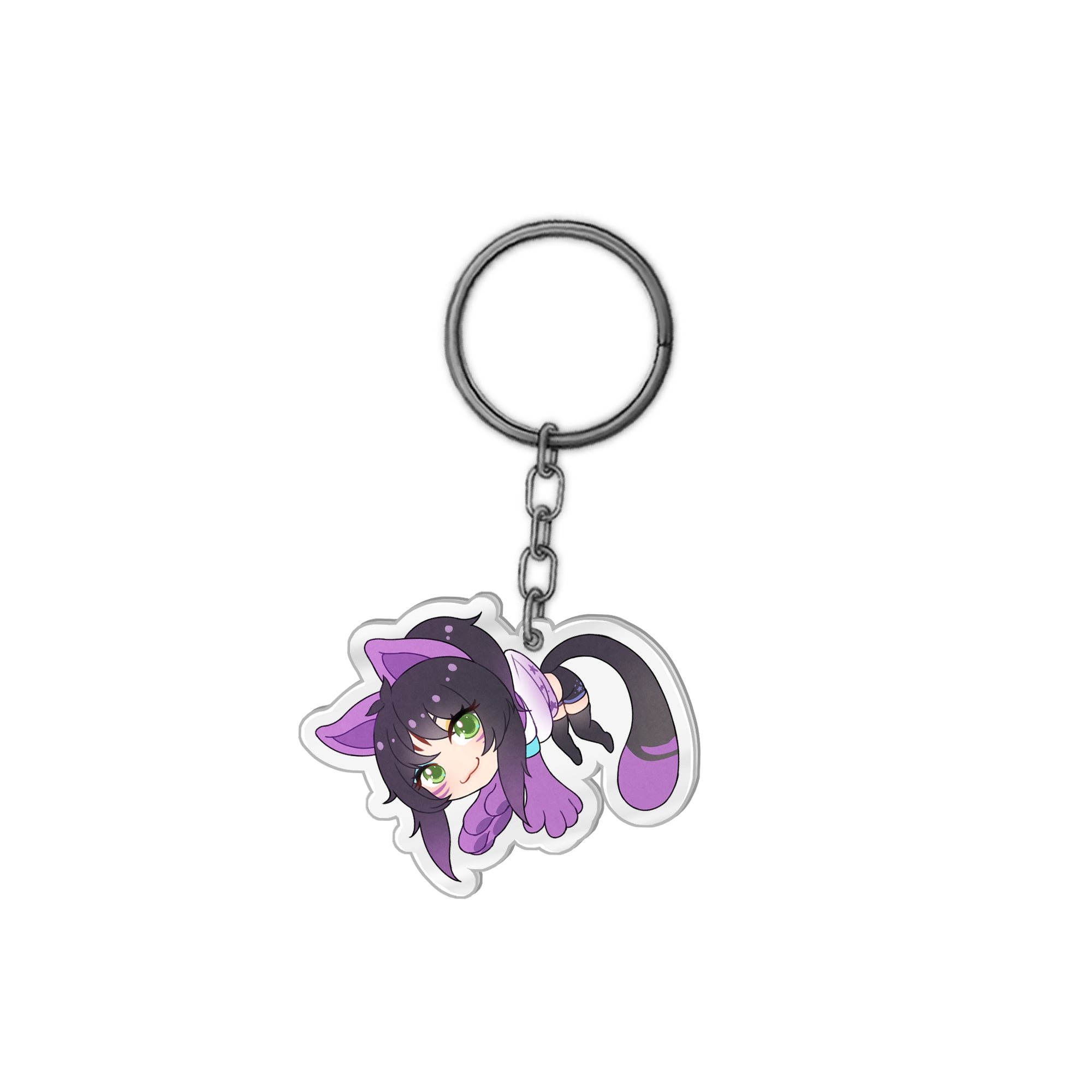 Megaa Dangling Acrylic Keychain – UwU Market