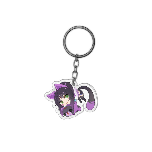 Megaa & Pocket Cat Acrylic Keychain