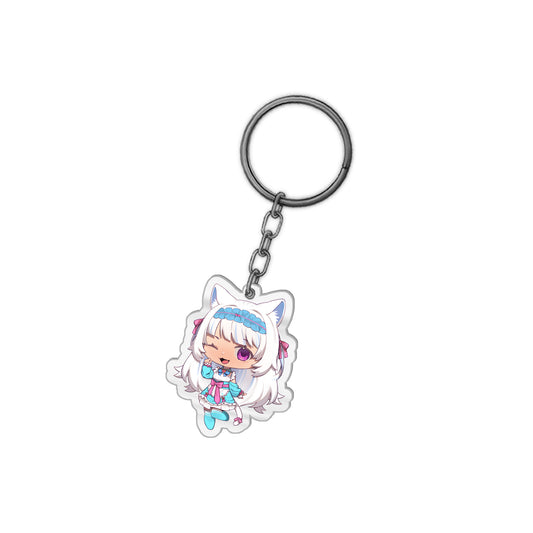 Milkymew Cat Maid  Keychain