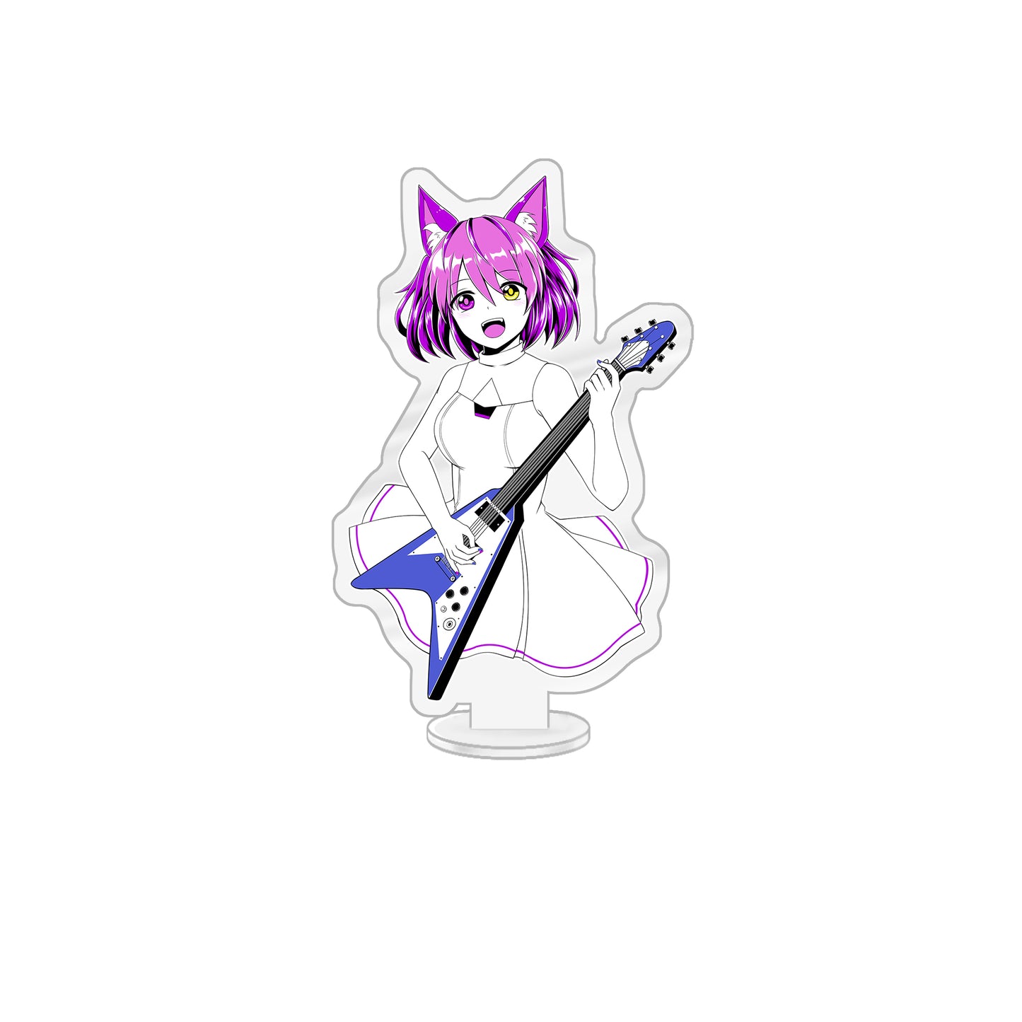 SakiMaster1 "Neko Rock!" Standee