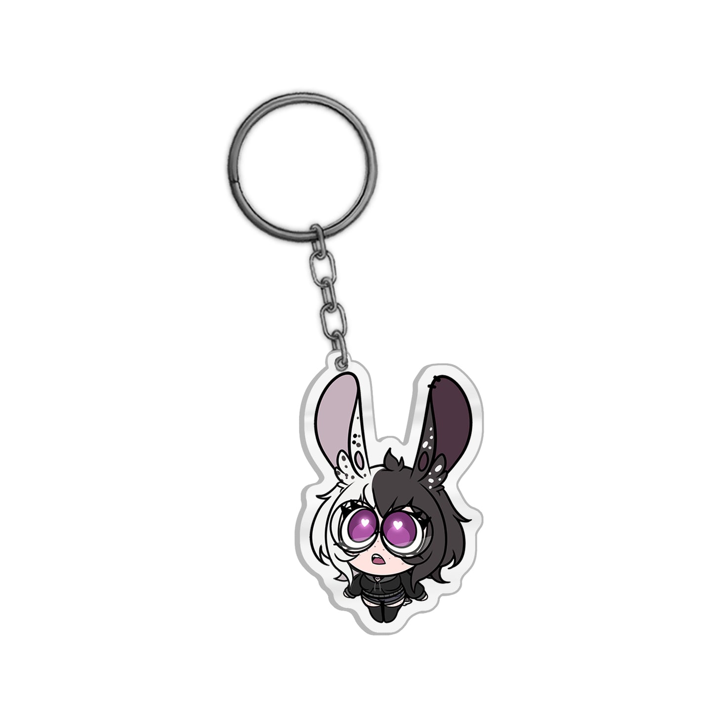 BunnyMando "Bunny-Eyes" Keychain