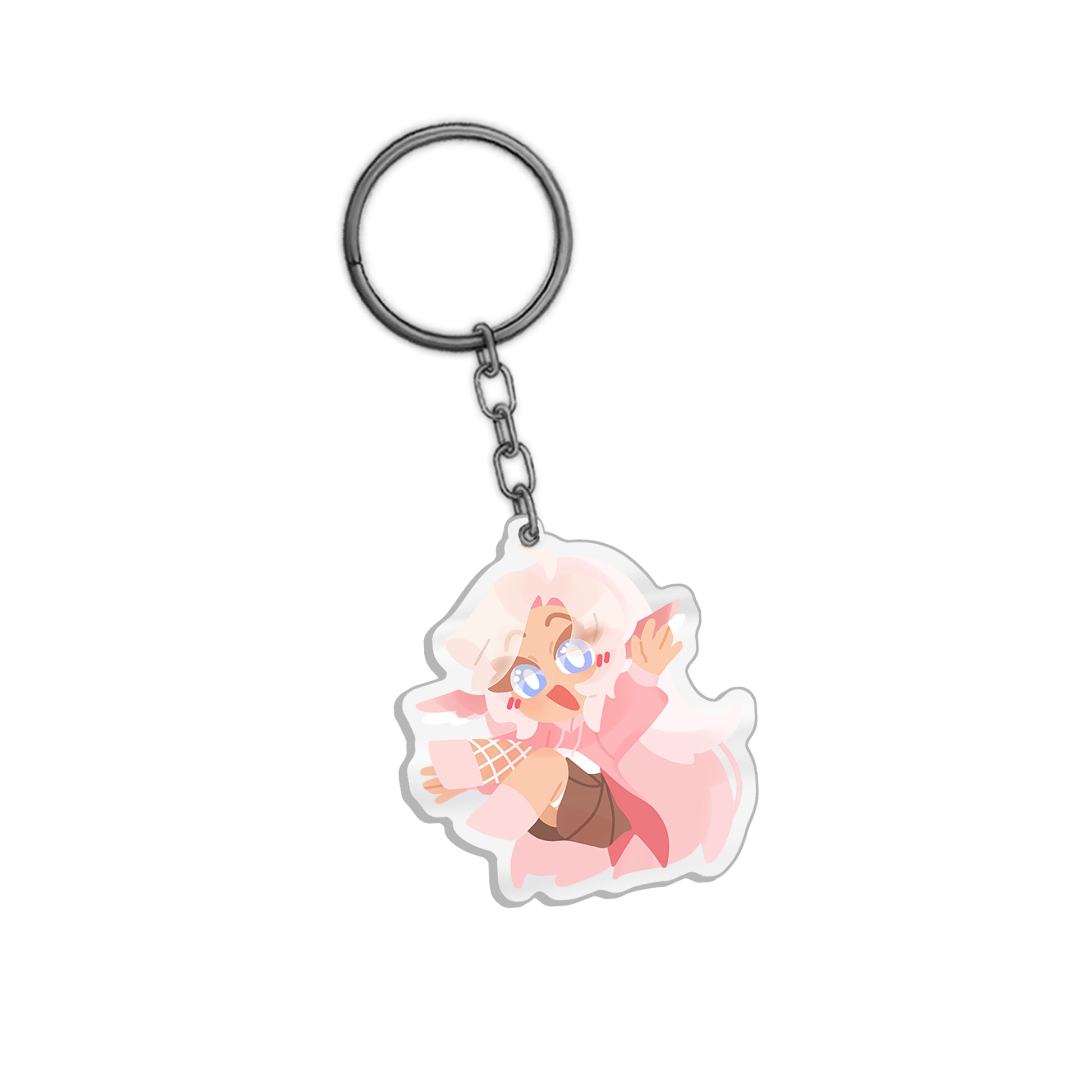 MenguStrawbs "Mengu Cheer" Keychain