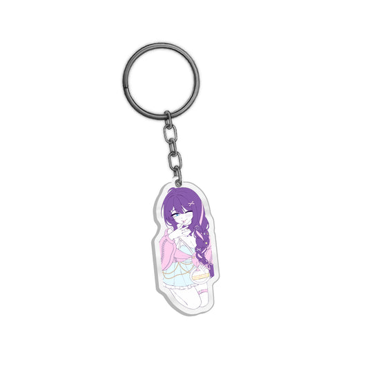 squiiishhh "Purple Eggplant" Keychain