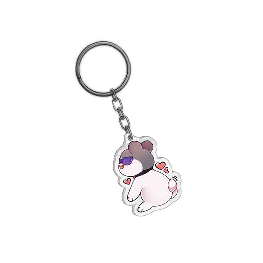 Arielle Lunch Luv Keychain