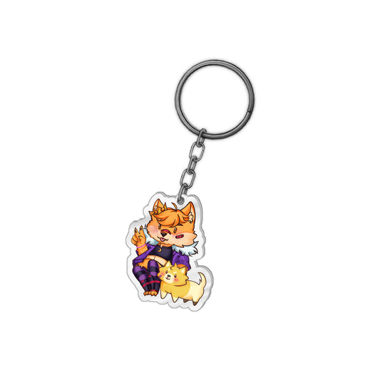 WhiskeyDing0 Lounging Keychain