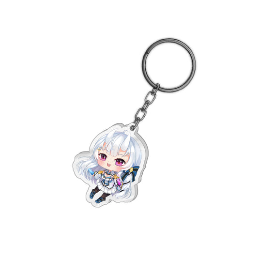 AnastasiaWhiteCh Rave Keychain