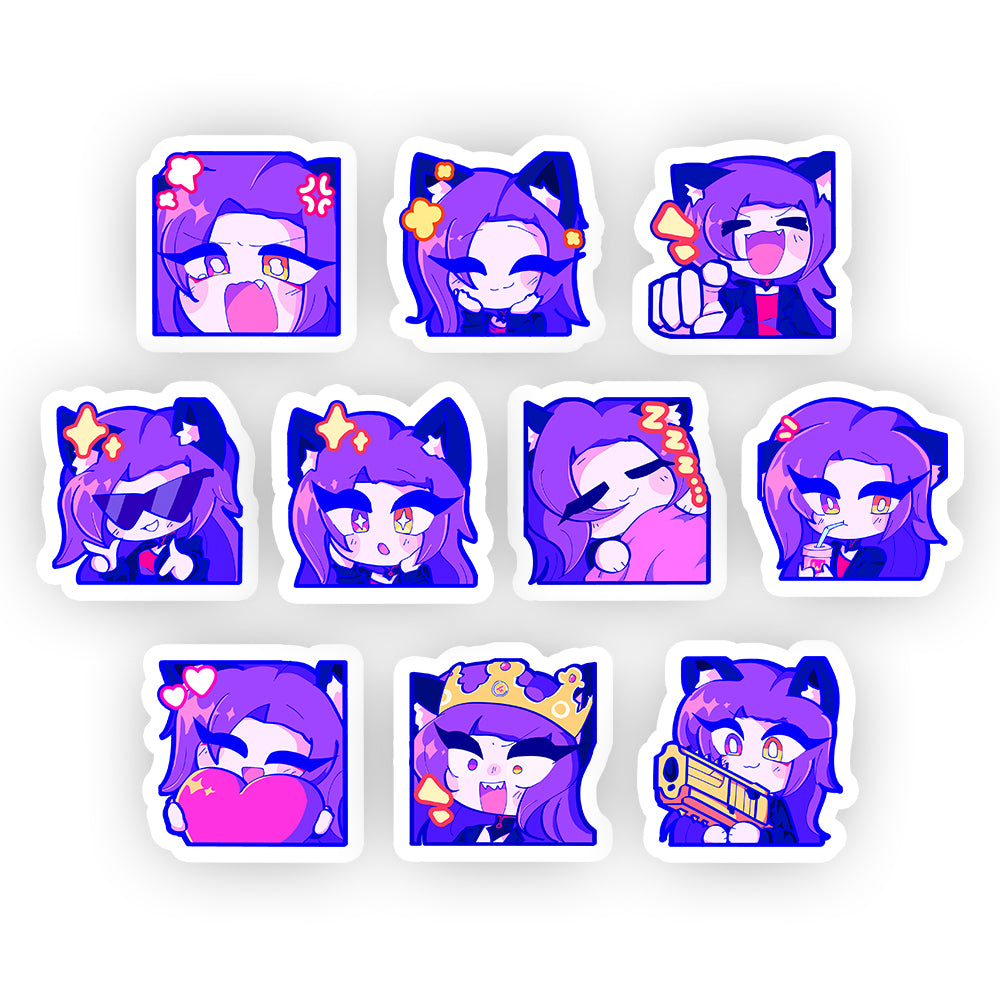 Agent K "Emotes" Sticker Pack