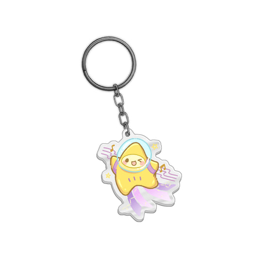 Aida Lyra Moon Acrylic Keychain
