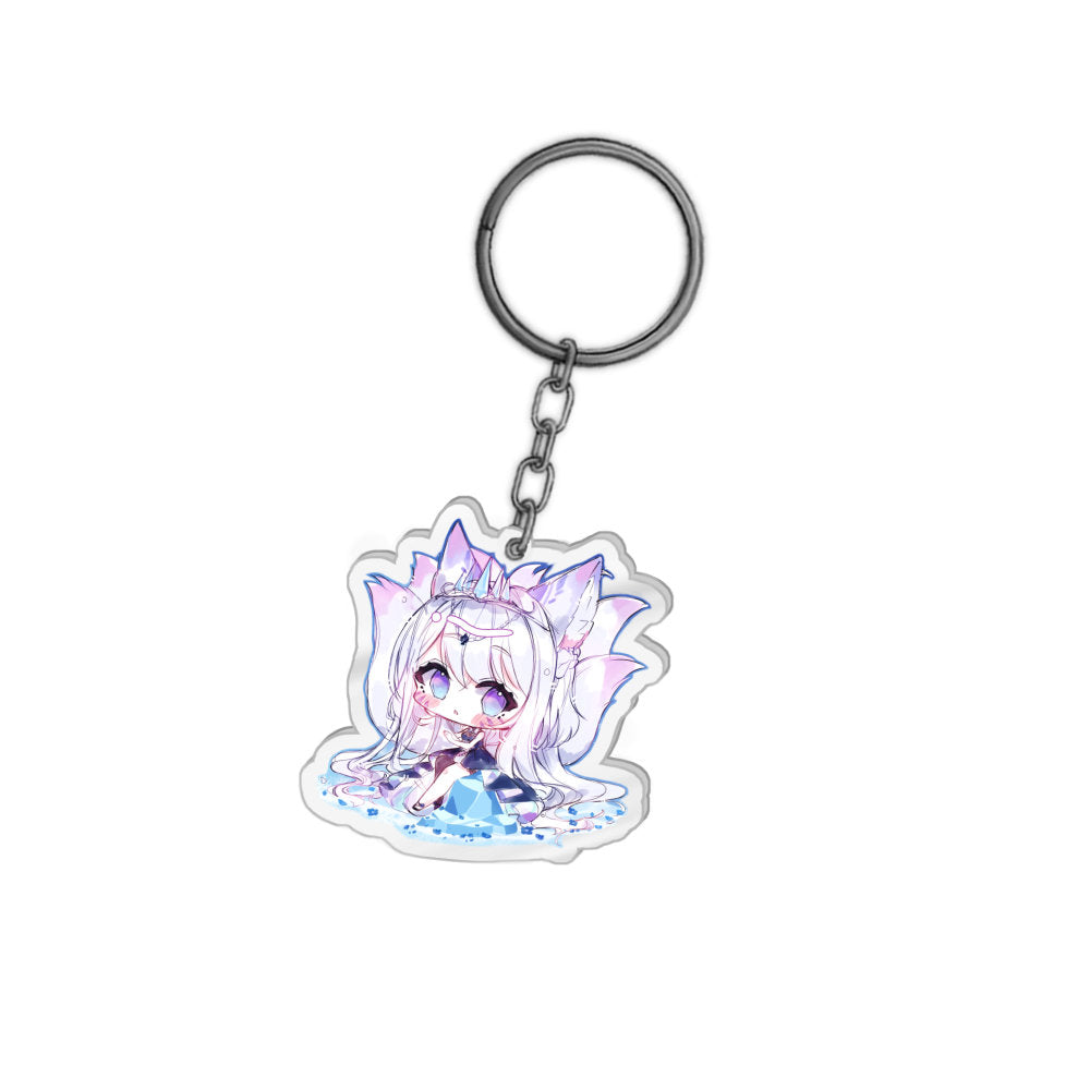 AishaSpades Crystal Keychain