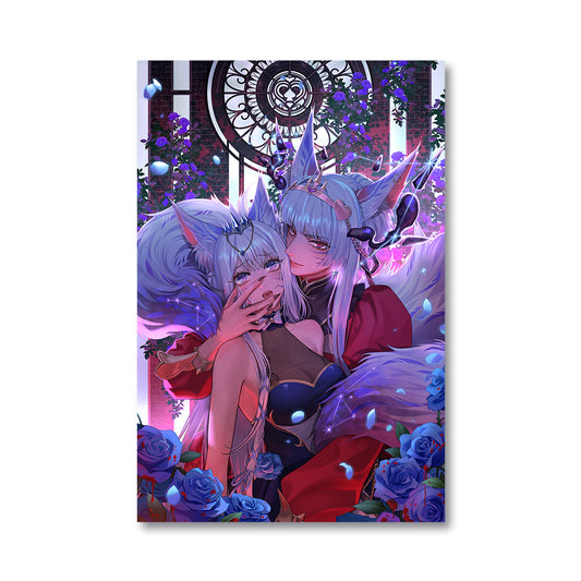 AishaSpades Duality - Queens of Spades & Hearts poster