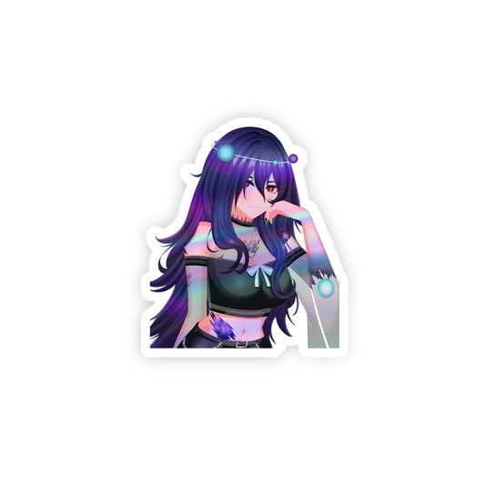 Akari Hoshizora Holographic Sticker