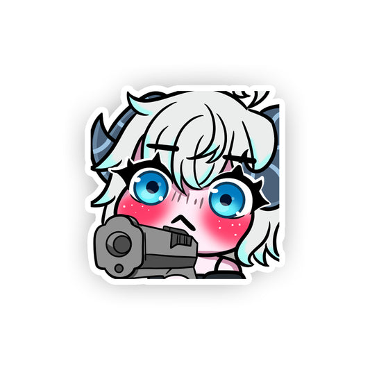 AlexaVR "Ice Goat Gun" Sticker