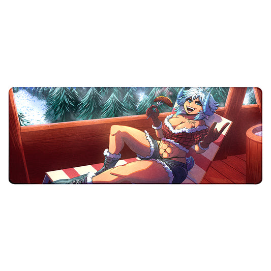 AlexaVR "Snowy BBQ" XL Mousepad