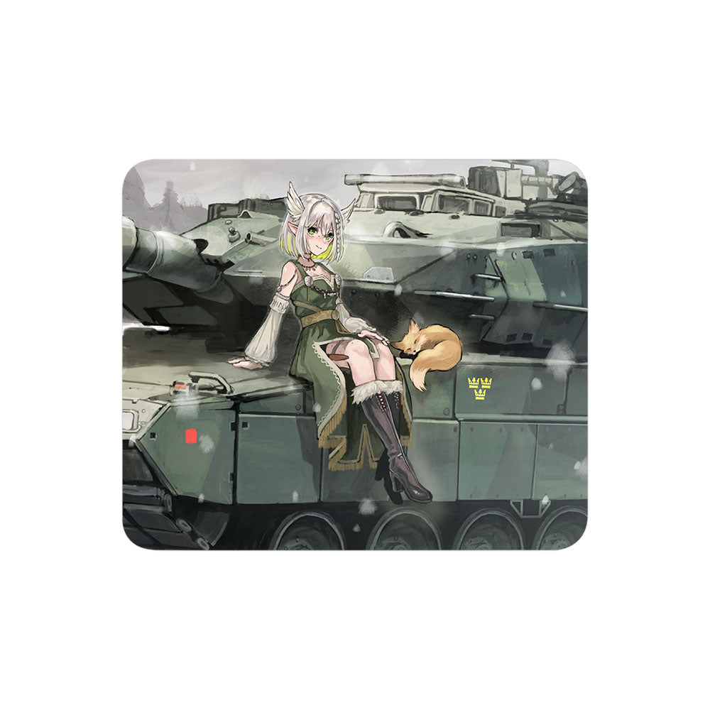 Alfhilde Winter Tank Mousepad