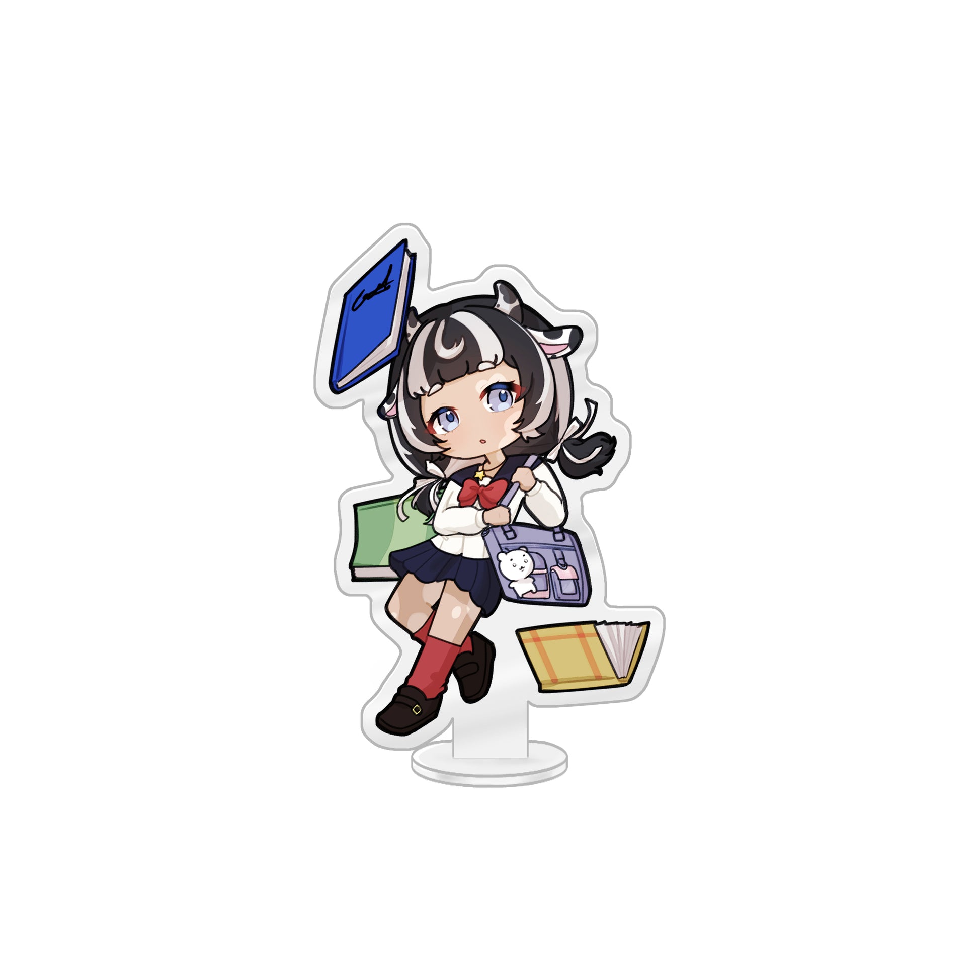 AloraVT "Chibi School Alora" Acrylic Standee