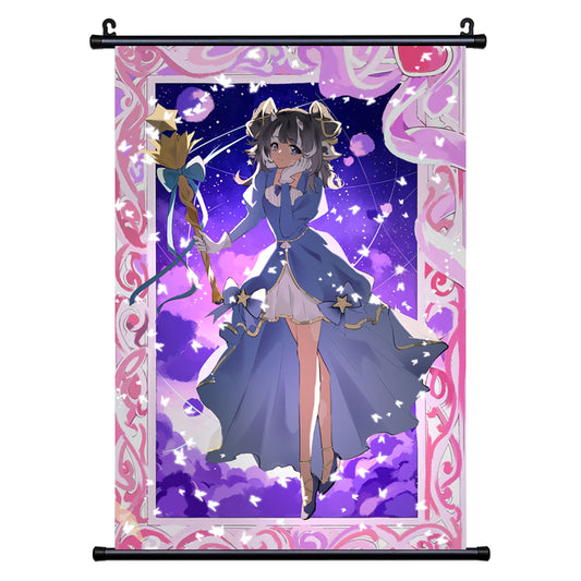 AloraVT "Starlit Nebula" Wall Scroll
