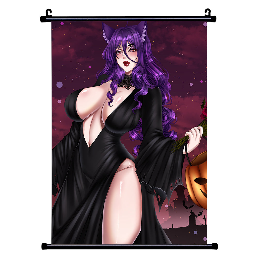 AmaraHugs Halloween Wallscroll
